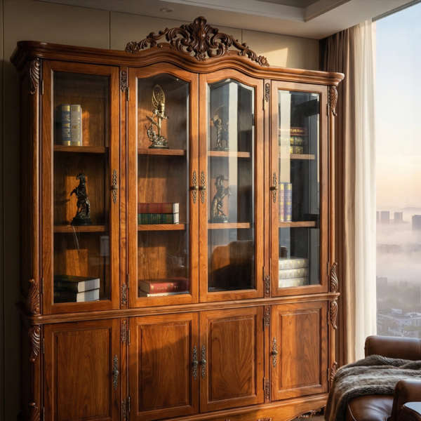 Bookcase 8068 Four-Door