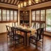 Simple Square Dining Table M820B