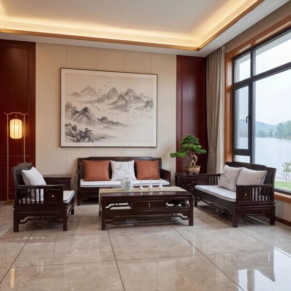 Elegant Redwood Sofa M801H