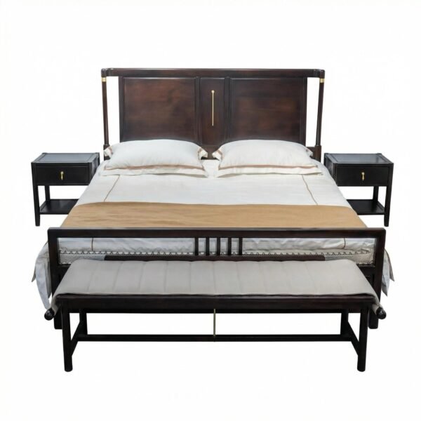 Shule Wooden Slat Platform Bed M810G